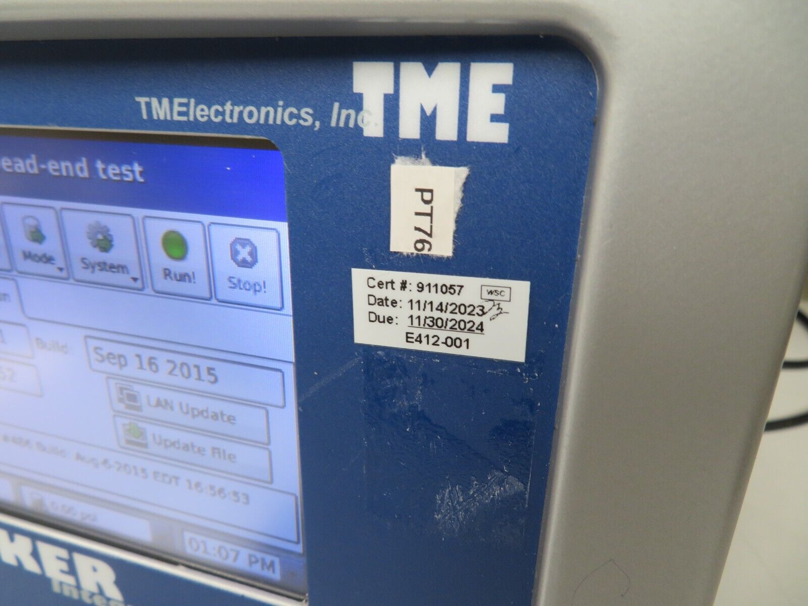 TM Electronics Worker Integra 15 PSI Pressure Leak Tester Detector PT76 - Image 4