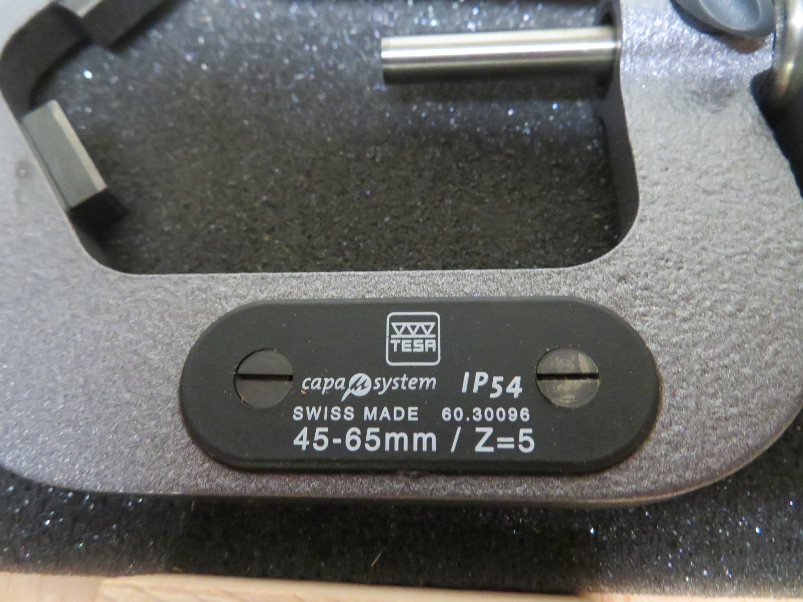 Tesa V-Anvil Micrometer 45mm-65mm (2-3") 5 Flutes-Carbide Tipped NEW QH9 - Image 5