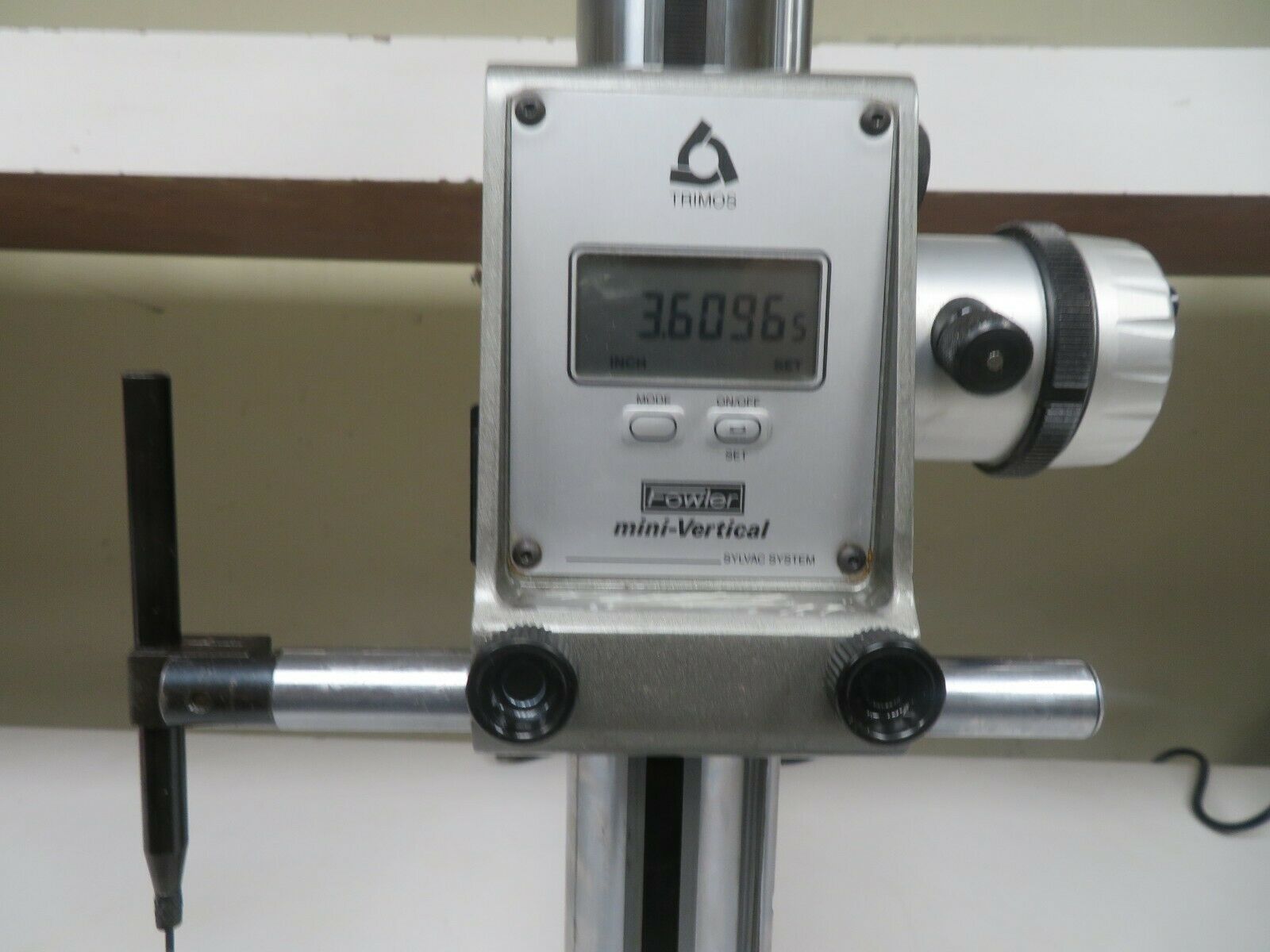 Trimos Model TVM304 Vertical Height Gage 12"/.00005" OV45 Bullseye Calibration