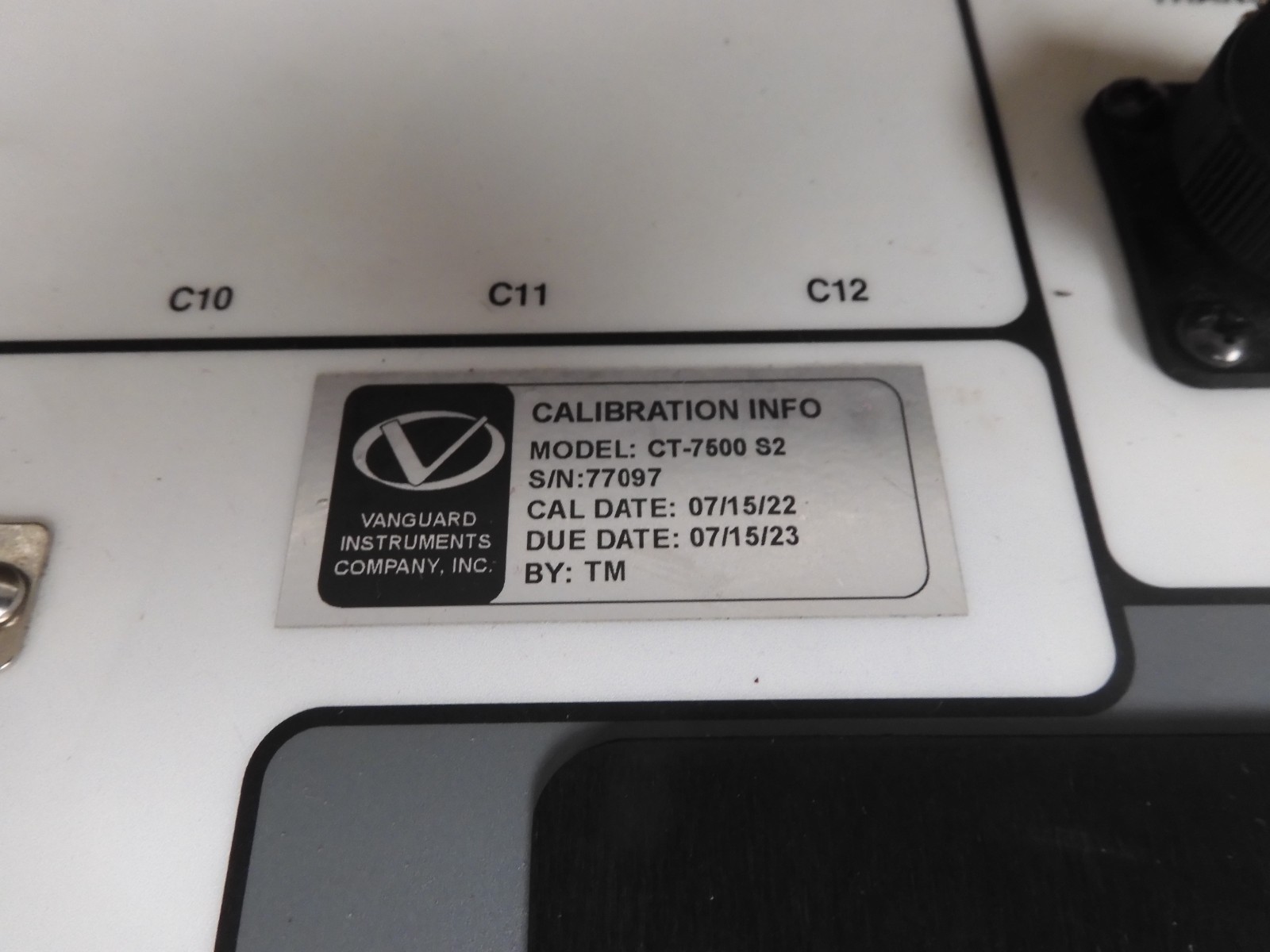 Vanguard Instruments CT-7500 Series 2 - Digital Circuit Breaker Analyzer - QF62 - Image 4