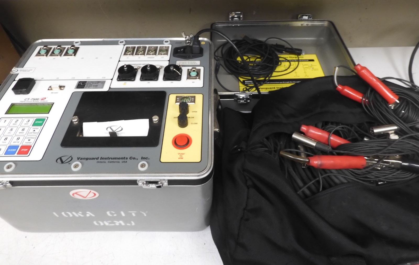 Vanguard Instruments CT-7500 Series 2 - Digital Circuit Breaker Analyzer - QF62