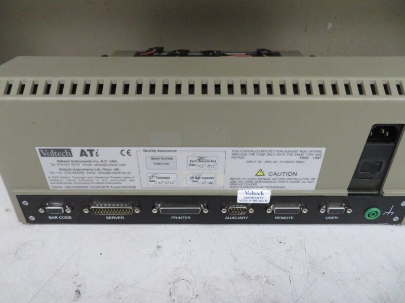 Voltech ATi Automatic high speed transformer testing, LCR meter PU65 - Image 8