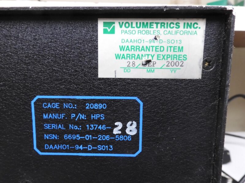 Volumetrics - model HPS - Hydraulic Pressure Standards (Lot of 2) - QB66 - Image 3