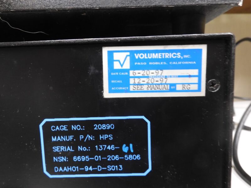 Volumetrics - model HPS - Hydraulic Pressure Standards (Lot of 2) - QB66 - Image 4