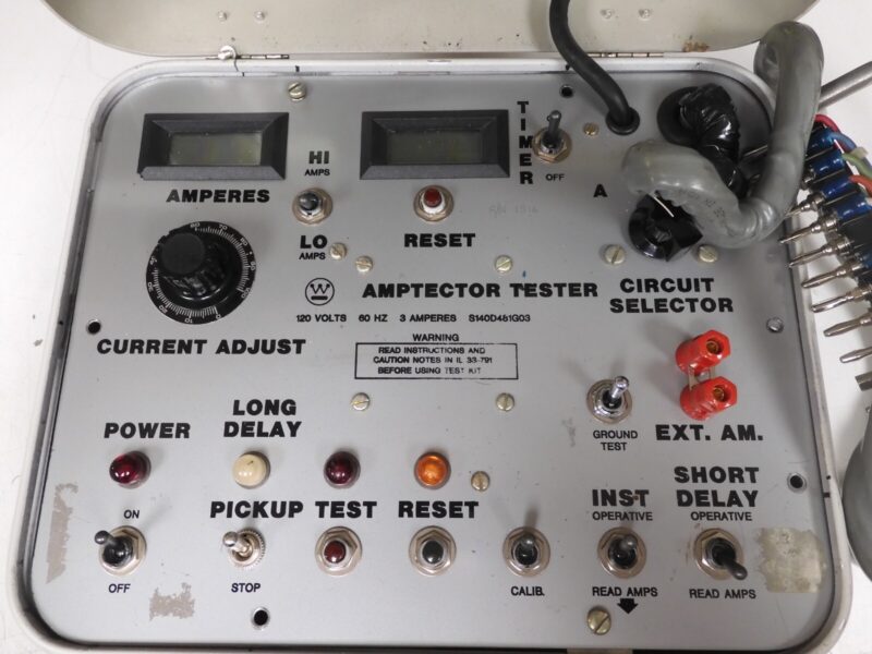 Westinghouse - model s140d481g03 - Amptector Tester. 120v 60hz 3 Amp - QA46 - Image 3