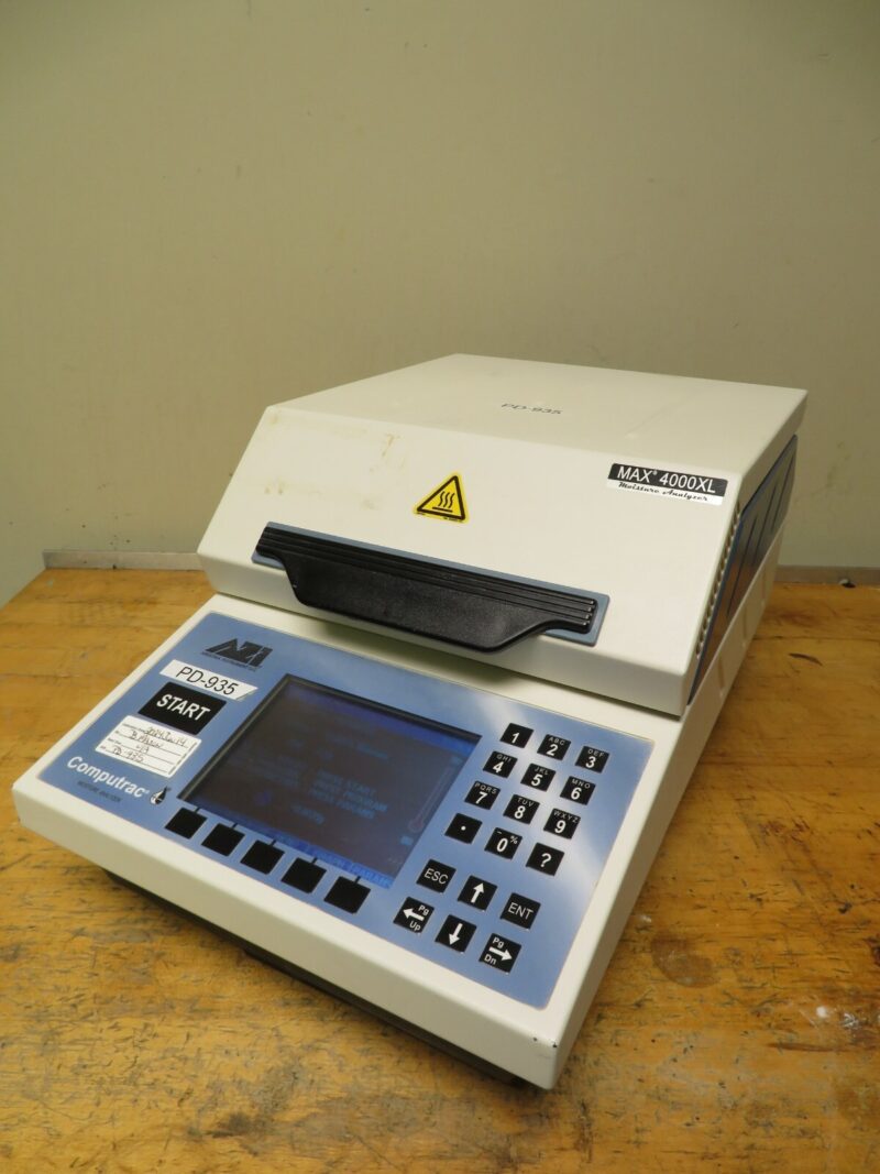 Arizona AZI Ametek Brookfield Computrac MAX 4000XL Moisture Analyzer