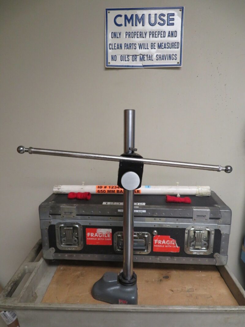 Bal-tec CMM 650 Ball Bar CMM Qualification Calibration Tool PX35