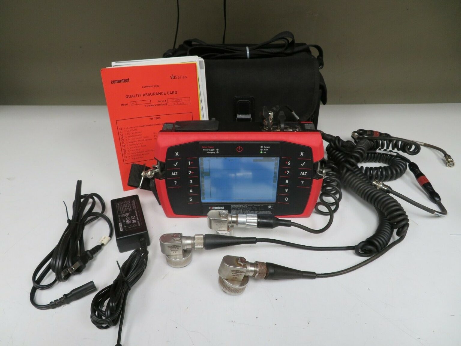 Bently Nevada Commtest VB7 Dual Channel Vibration Analysis System OG4