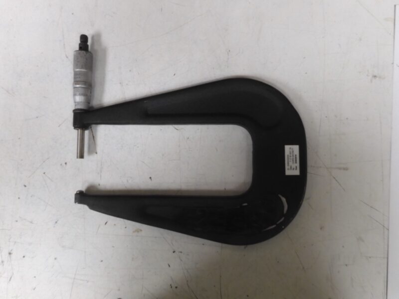Brown & Sharpe - Deep Throat Micrometer - 0-1"/.001" - 3" Depth - QB10 - Image 3