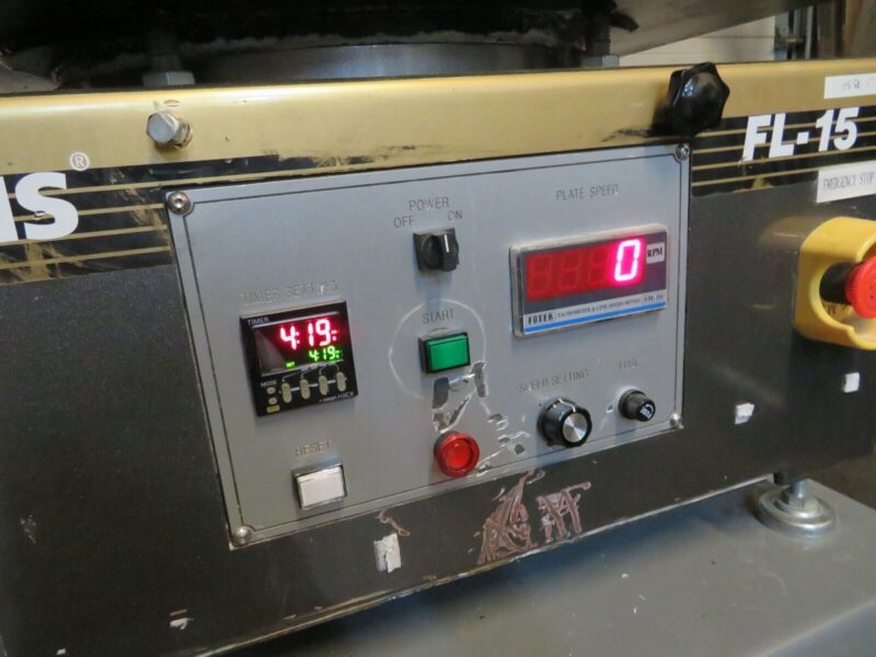 Engis FL-15 Fastlap Lapping Polishing Machine 15" w/ Steel Worktable & platen - Image 4