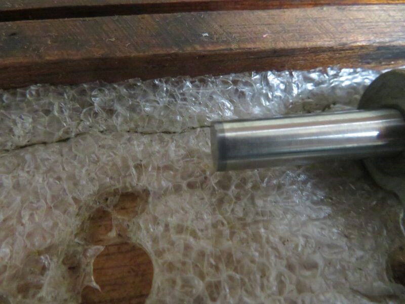 Etalon 4-5" / .0001" Od Micrometer w/ carbide anvils in wood case - PA6 - Image 4