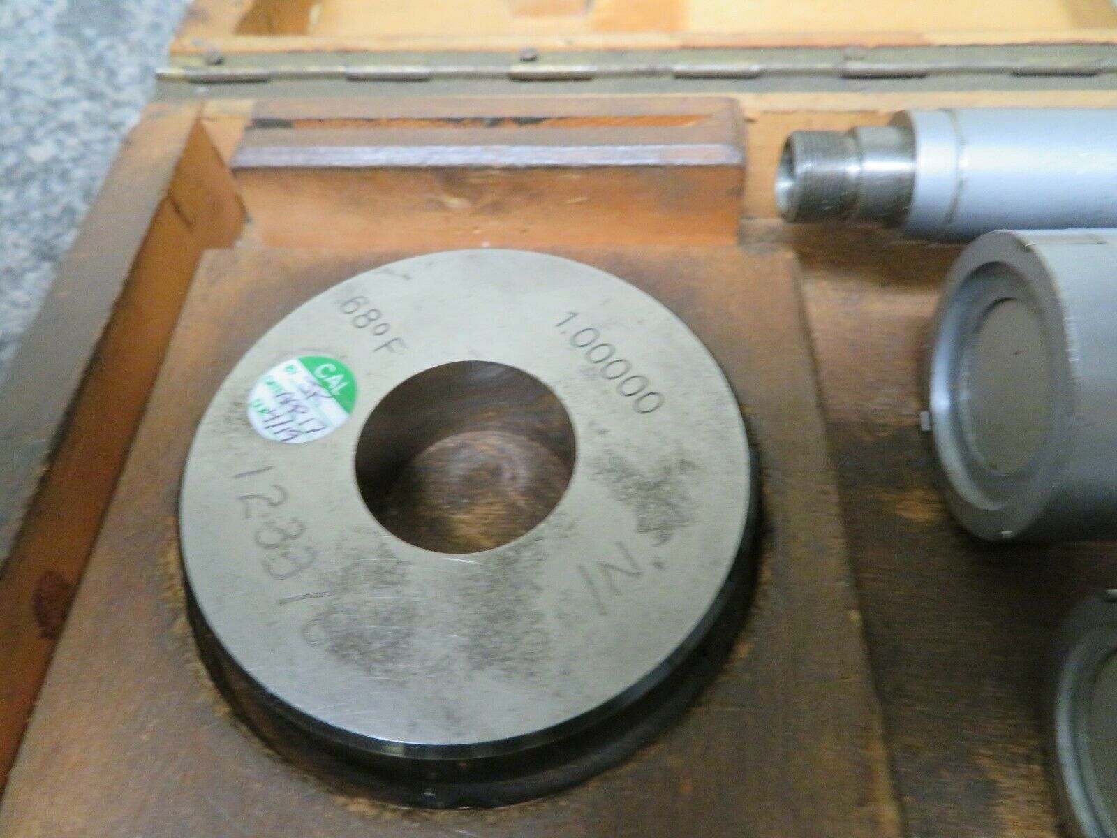 Etalon Intrimik/Bore Micrometer Set 1.2 1.6" w/ ring in case NM45