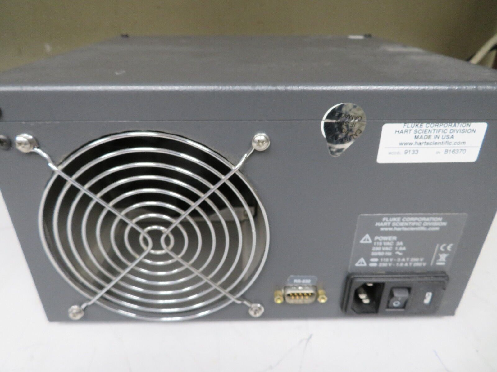 Fluke 9133 Portable Infrared Calibrator -35C - 150C PX23 - Image 6