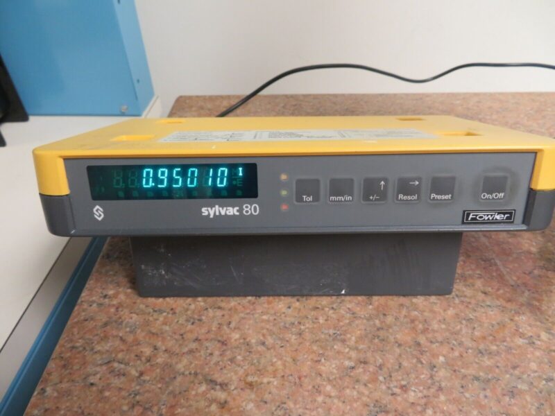 Fowler Sylvac M3 Digital Indicator Calibrator Test Stand .00001" - Image 4