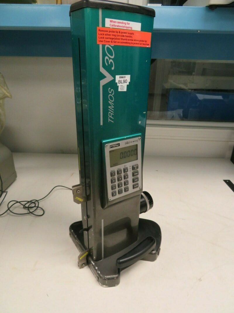 Fowler Trimos V300+ 12"/300mm .00005" Digital Height Gage BL90