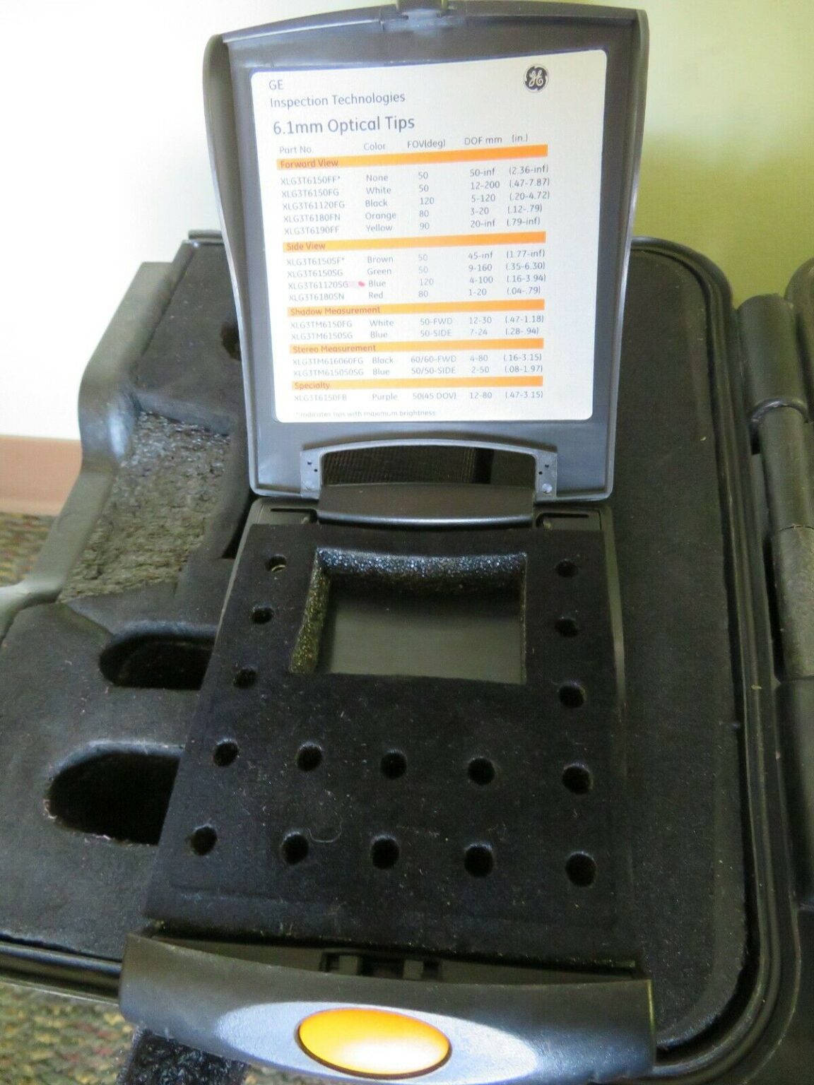 GE Inspection Everest XLG3 VideoProbe Borescope Remote Visual