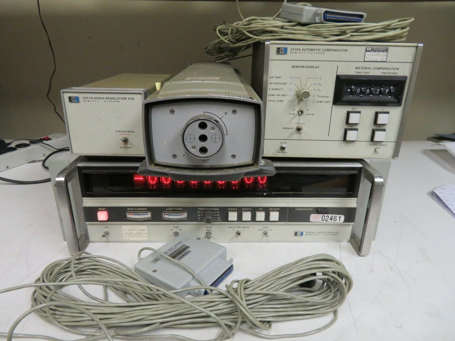 HP Model 5500c, 5510a, 5505A Laser Measuring/Interferometer Parts