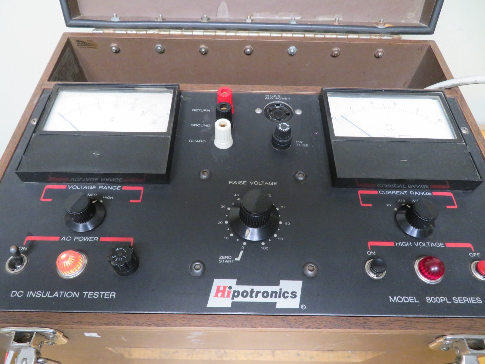 Hipotronics 800PL series 8120-P 120kV DC Insulation Tester QE39 - Image 3