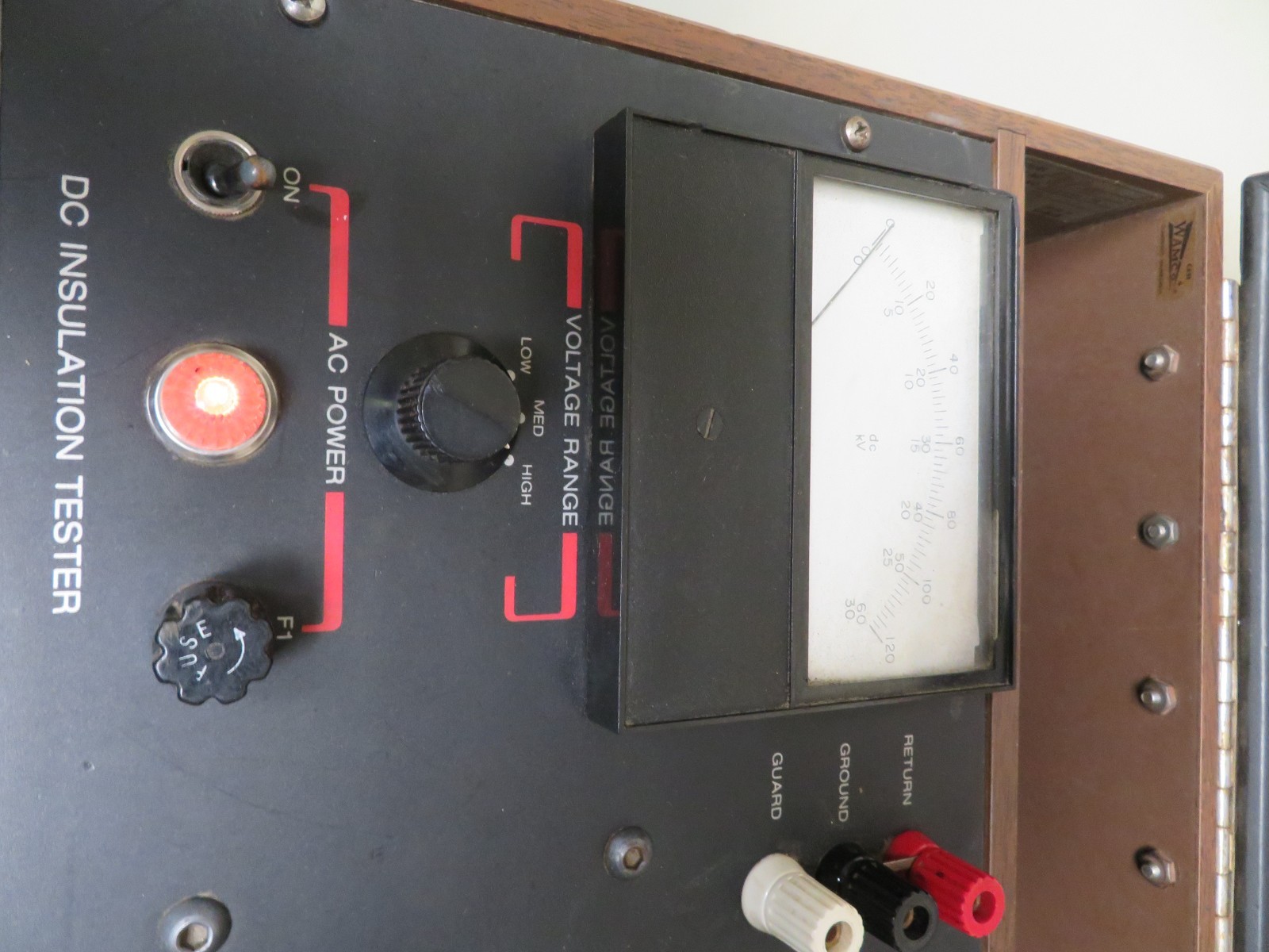 Hipotronics 800PL series 8120-P 120kV DC Insulation Tester QE39 - Image 4