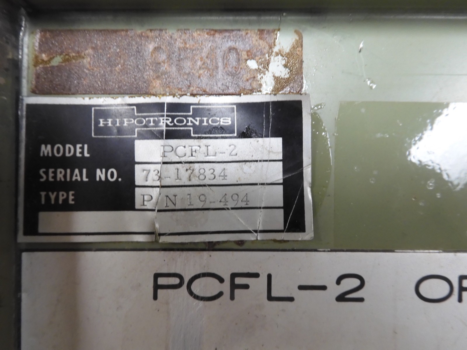 Hipotronics - model PCFL-2 - Primary Cable Fault Locator - QF73 - Image 6