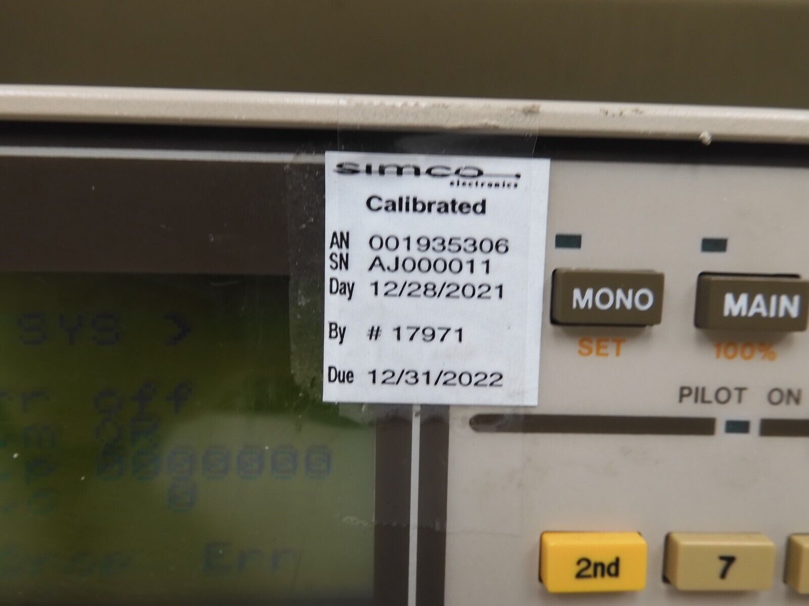 Kikusui model KSG3410 Multiplex Signal Generator Last Cal'd 12/