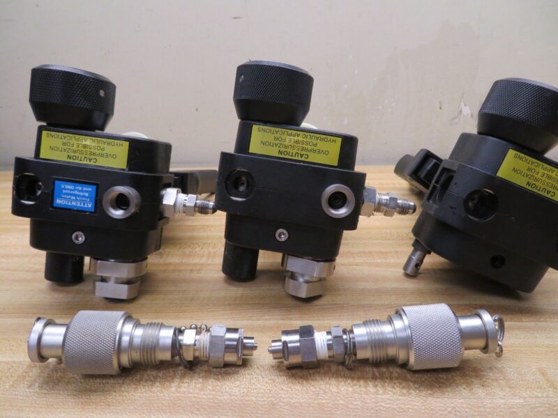 King Nutronics Model 3750 Pressure /Vacuum Calibration Hand Pump 10,000 psi PX20 - Image 3