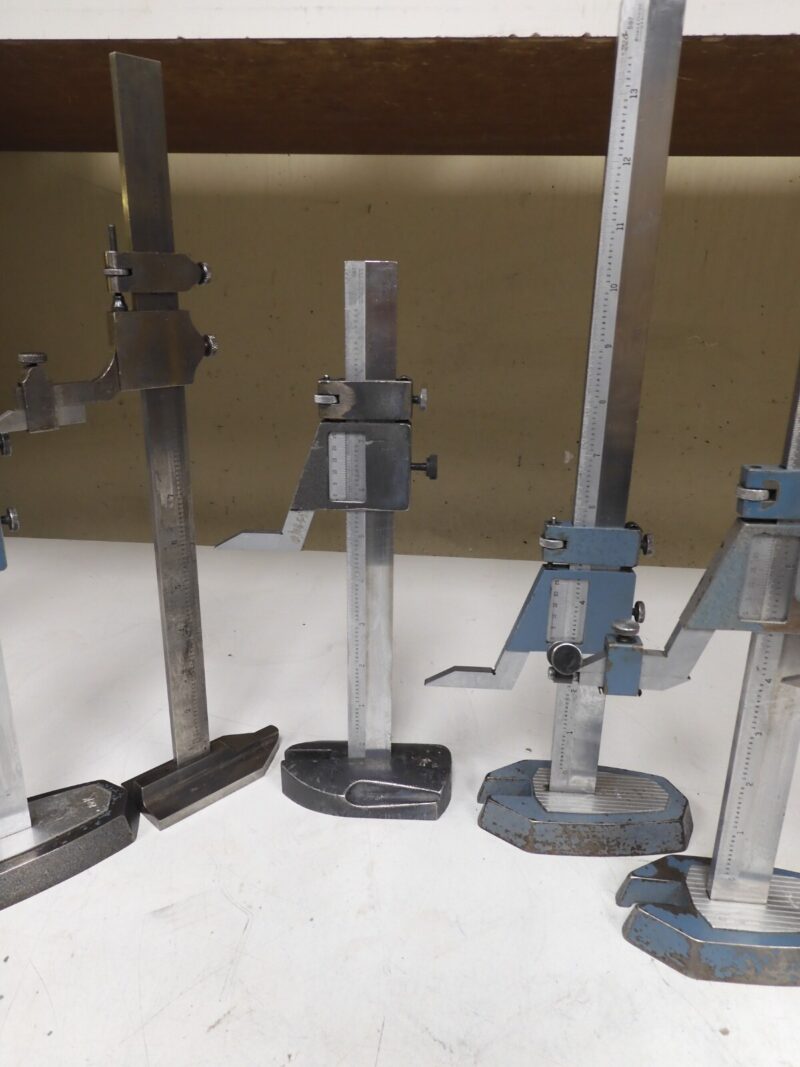 Lot of 7 - Vernier Height Gages - Various sizes and manufacturers - QA21 - Image 4