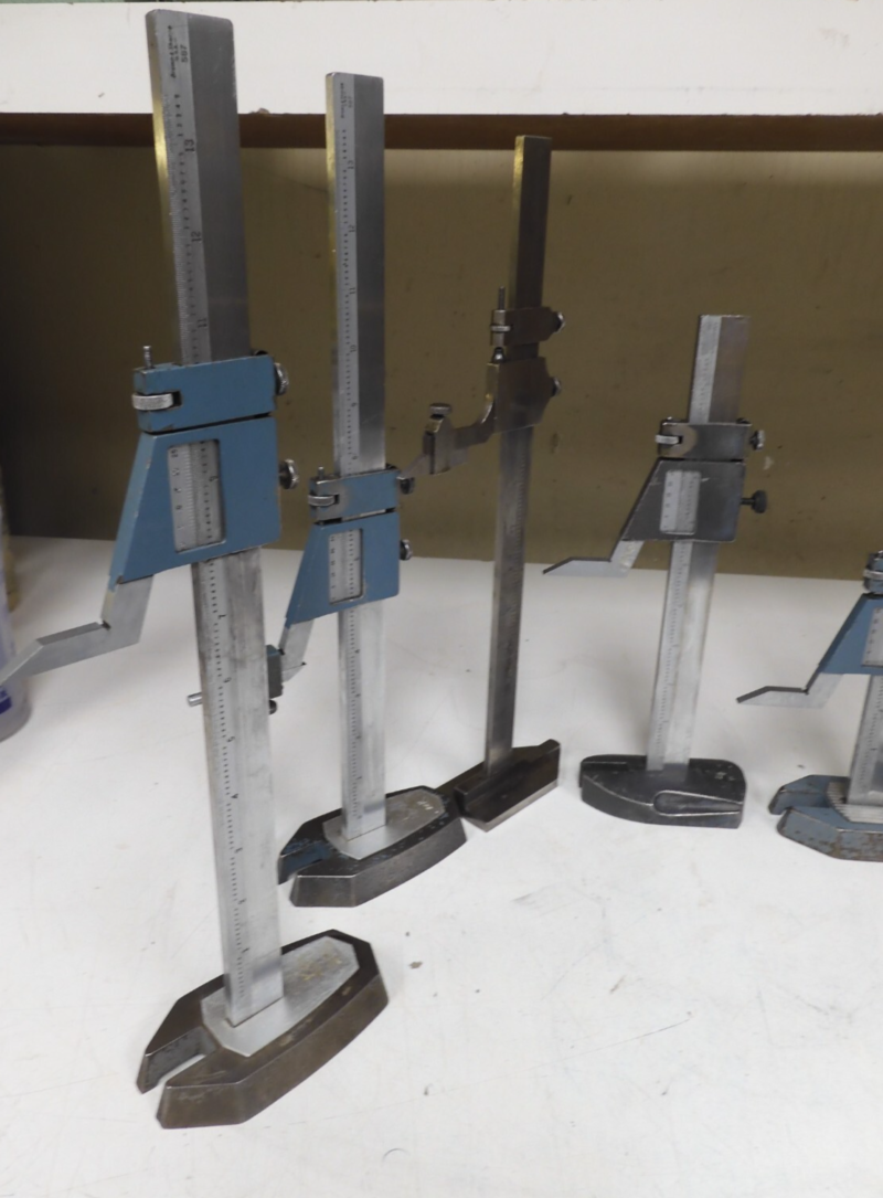 Lot of 7 - Vernier Height Gages - Various sizes and manufacturers - QA21 - Image 5