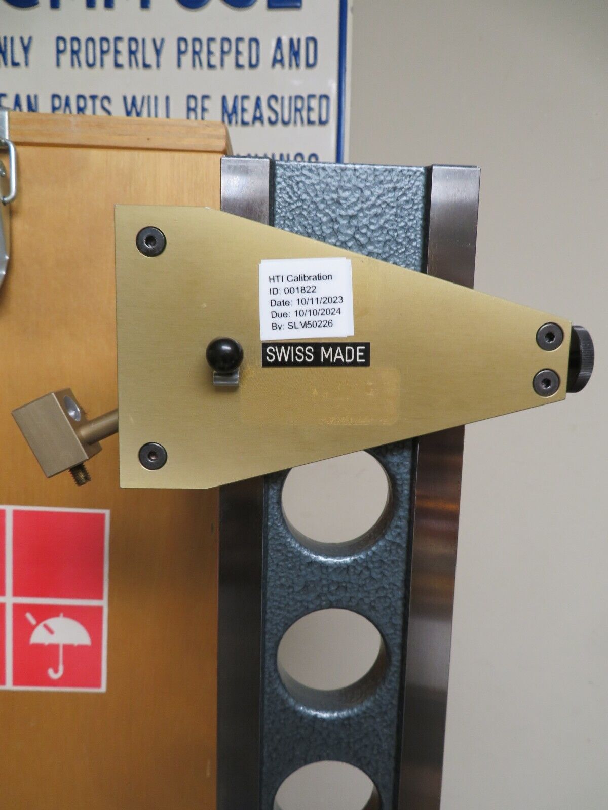 Max Angst Fowler True Square .2 Arc Sec High Accuracy Squareness Gage PV9 - Image 3