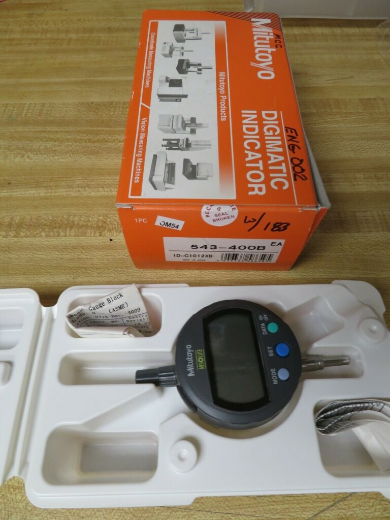 Mitutoyo, 543-400B Digimatic Indicator, Standard Type, 0-12 mm OM54 ...
