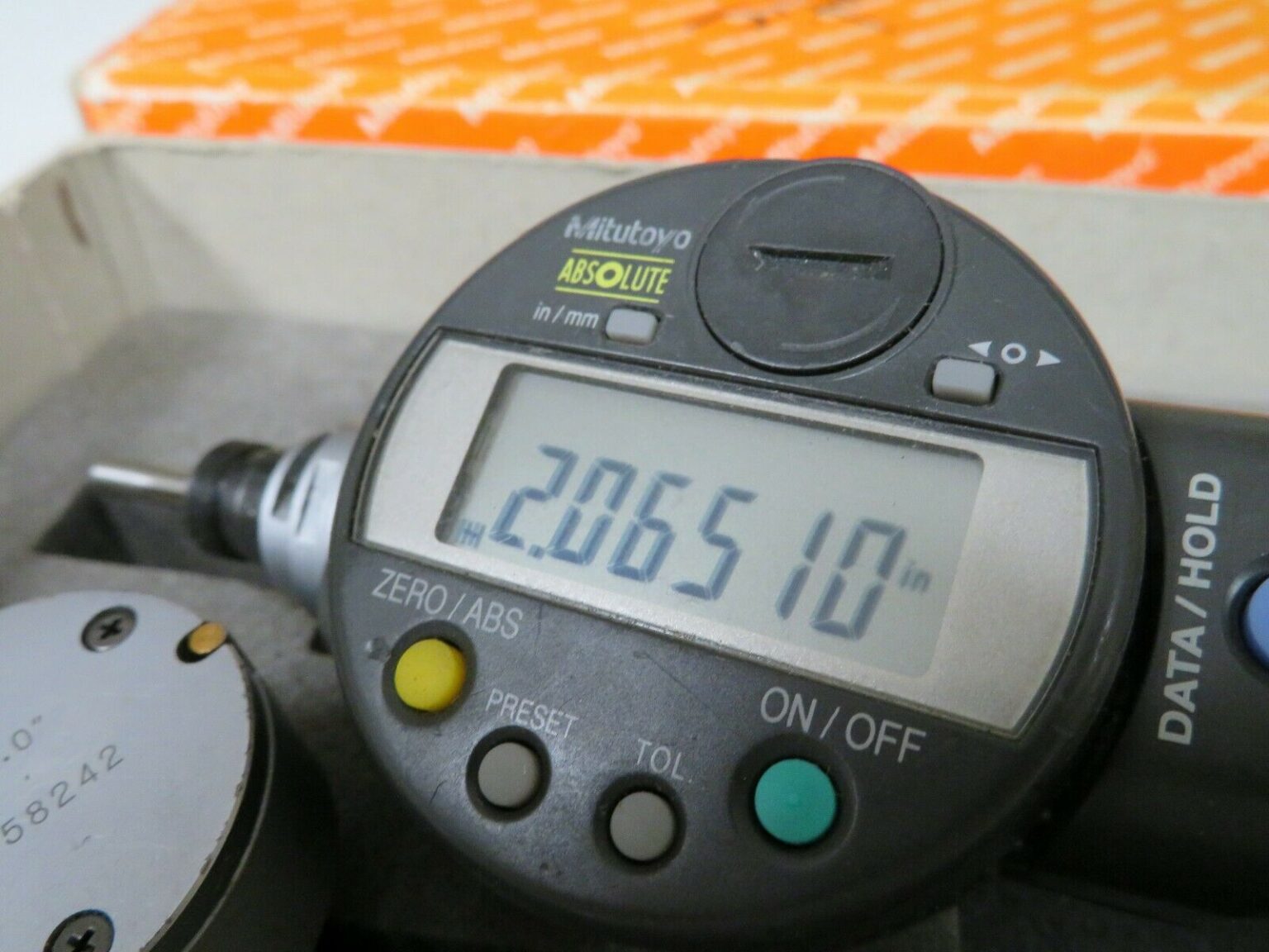 Mitutoyo Borematic 568469 ABSOLUTE Digimatic Bore Gages 1.6 2.0" MT9