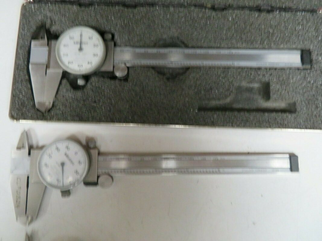 Mitutoyo & Fowler Dial Calipers Grouping of 4 .001" OD55