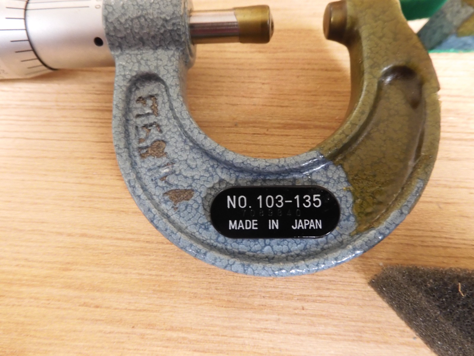 Mitutoyo - model 103 - 0-12"/.0001 Micrometer Set in case - QL14 - Image 5