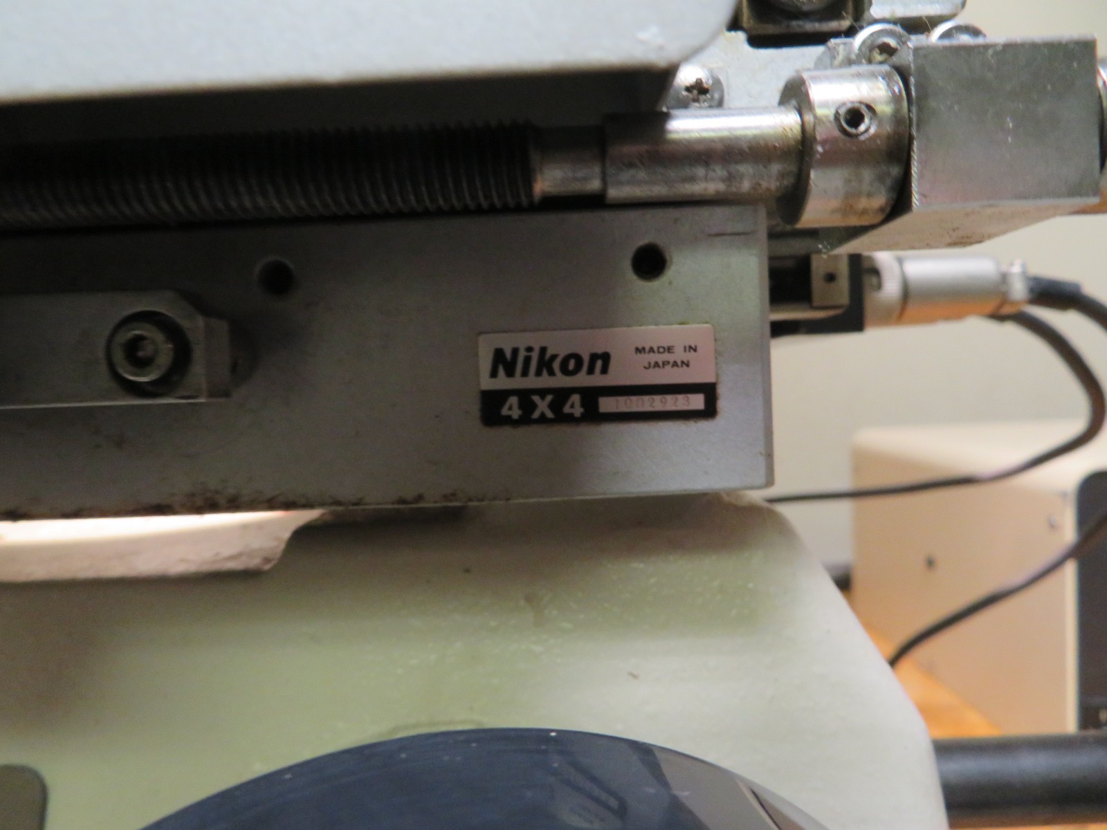 NIKON V12B V-12BD Optical Comparator / Profile Projector 10X, 20x, 50x QC2000 - Image 4