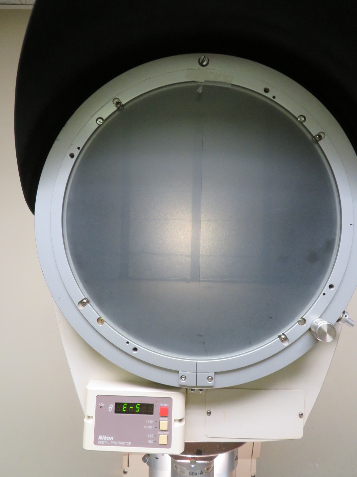 NIKON V12B V-12BD Optical Comparator / Profile Projector 10X, 20x, 50x QC2000 - Image 6