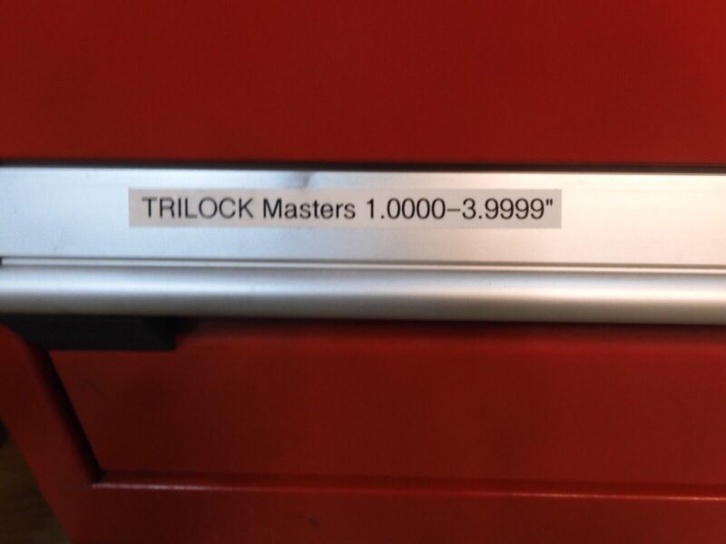 Ring Master Library - 5 Drawer Cabinet - 0-4" ranges covered. Approx 500+ Gages. - Image 11
