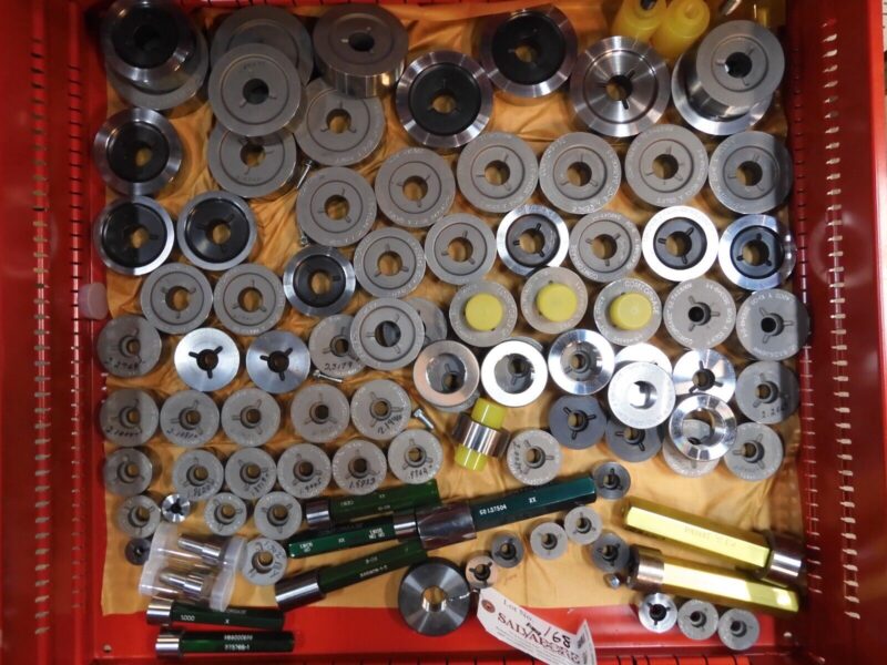 Ring Master Library - 5 Drawer Cabinet - 0-4" ranges covered. Approx 500+ Gages. - Image 12