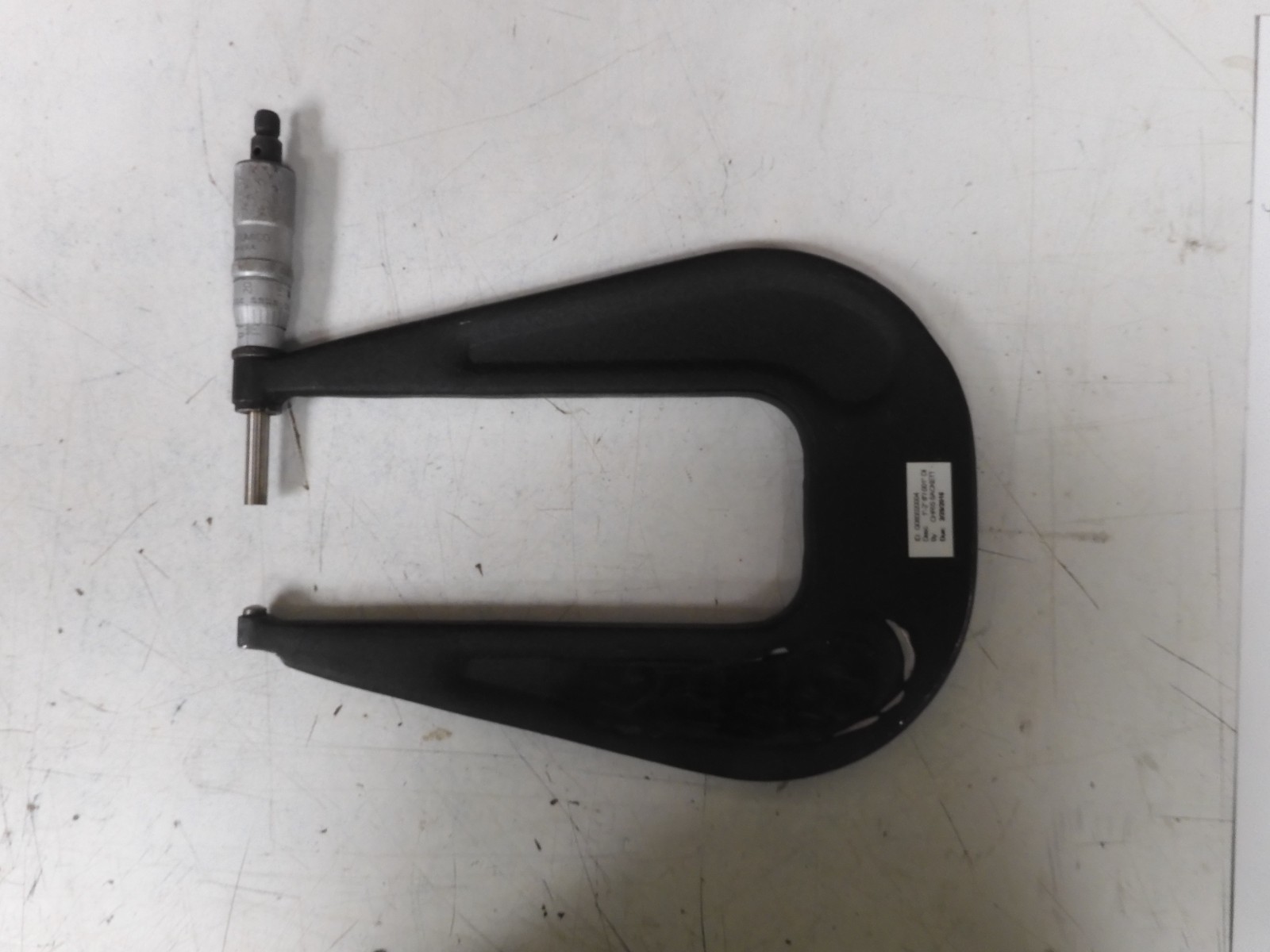 Scherr Tumico - Deep Throat Micrometer - 1-2"/.001" - 6" Depth - QB9 - Image 3