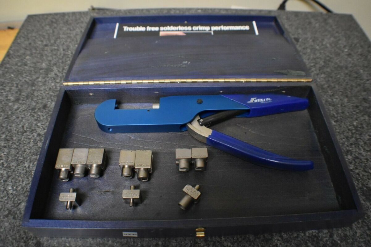 Solitron Microwave MilC39012 Terminal Crimp Crimping Tool NX46