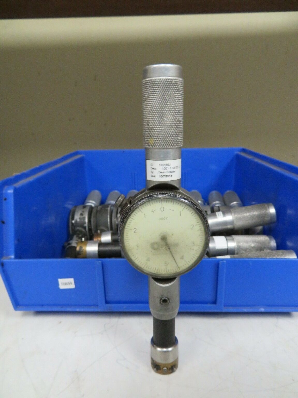 Standard Dial Bore Gage No. 2; 1 1.53" .0001" Tested DB59 Bullseye