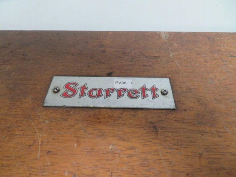 Starrett 673 Bench Micrometer Carbide ANVIL .0001" 0- 2" RANGE 673 PV36 - Image 8