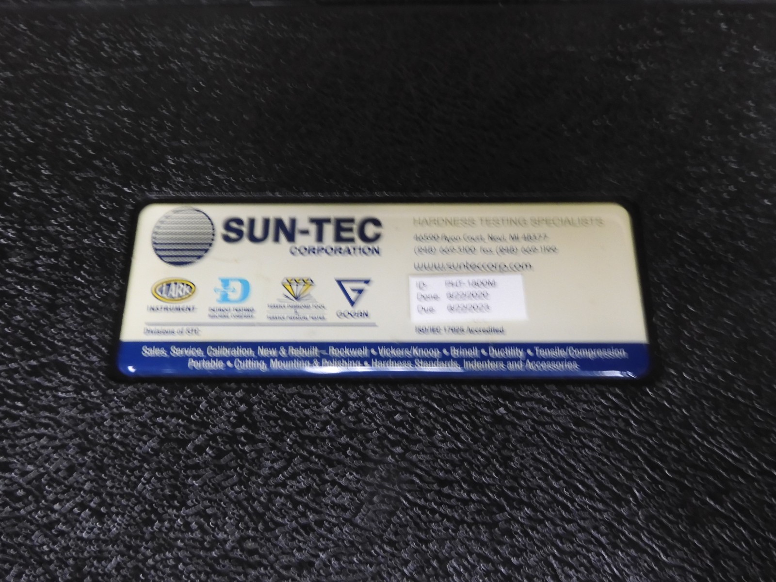 Sun-Tec Leeb Hardness Test Block in case - lightly used - QK10 - Image 6