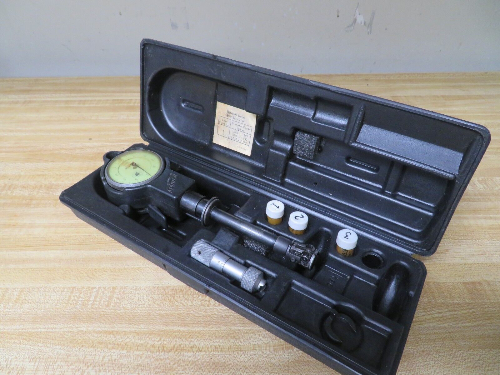 Sunnen Dial Bore Gage GR6000 .740 1.190" .0001" 3 Tips OZ63