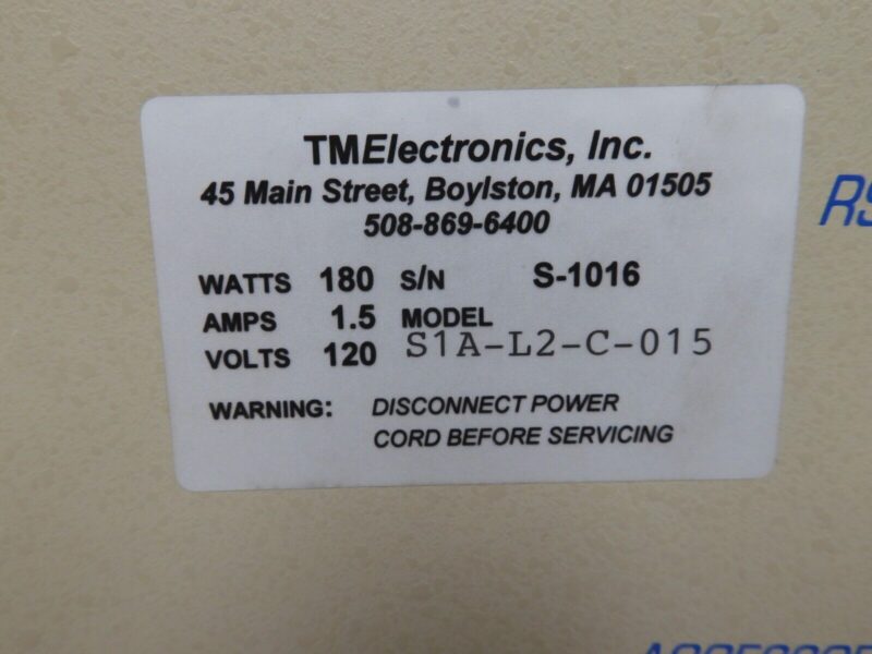 TM Electronics- Solution S1A-L2-C-105 - Leak & Crack Detector - PU1 - Image 6