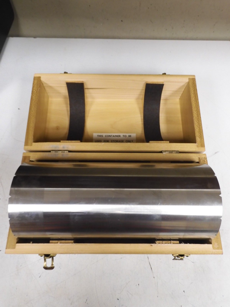Taft-Peirce Metrology 9143-12 5 x 12" .0001" Cylindrical Square in case - PY74 - Image 3
