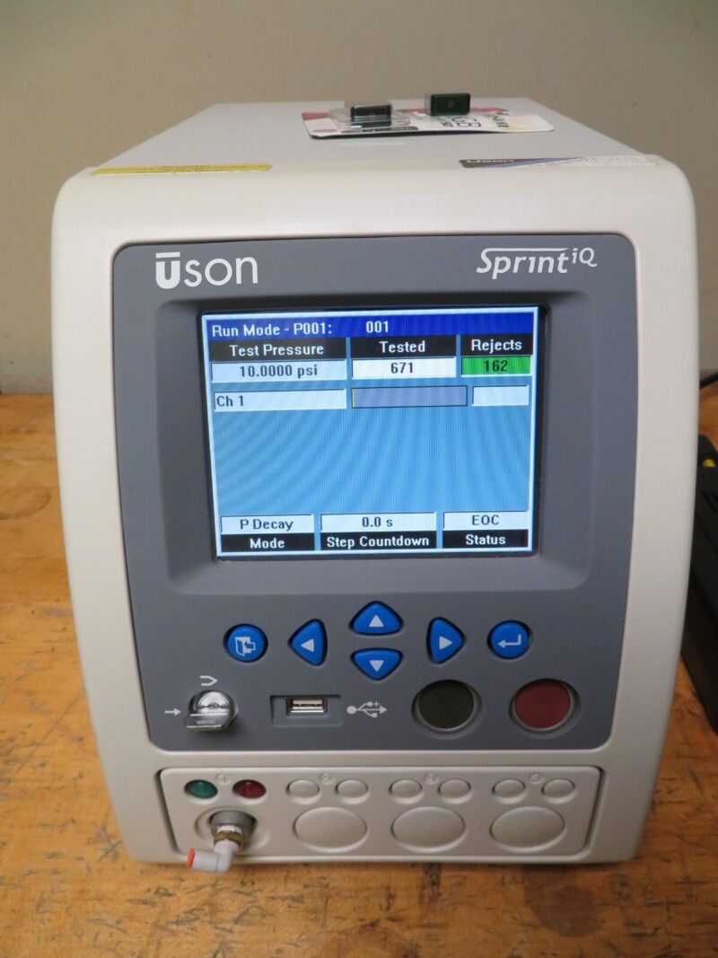 Uson Sprint iQ Leak Flow Tester  0-10 PSIG MDL I-B1SP - Image 3