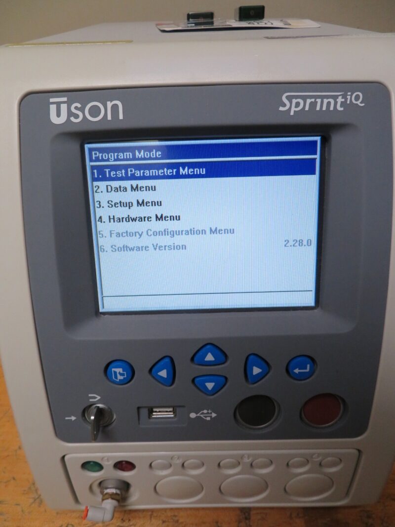 Uson Sprint iQ Leak Flow Tester  0-10 PSIG MDL I-B1SP - Image 5