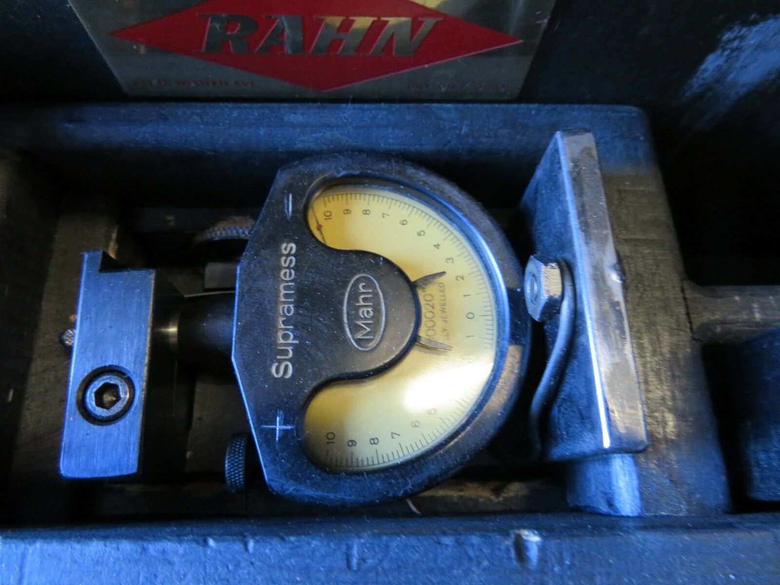 60" Rahn Planekator Surface plate calibration Gage w/ case NB9