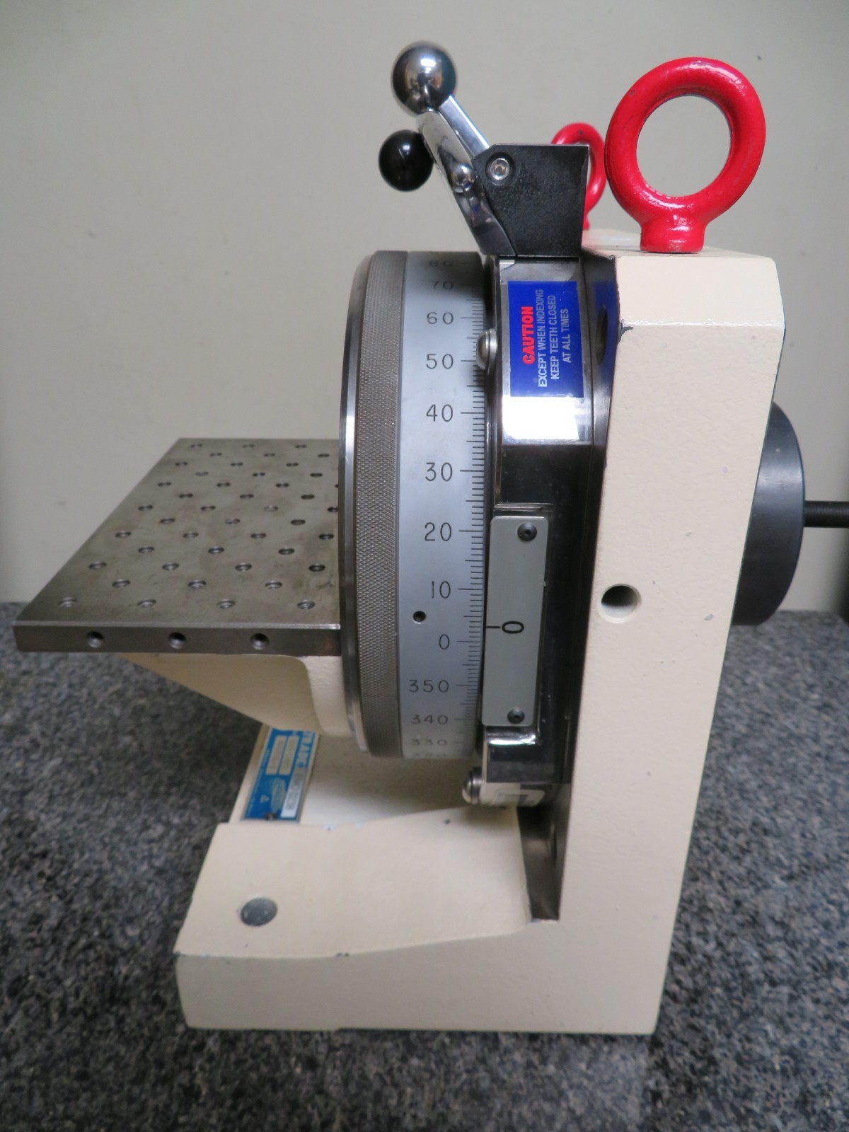 AA Gage Ultradex 5025-16202 Rotary Table w/ Angle Casting and UUT Adapter QE31 - Image 7