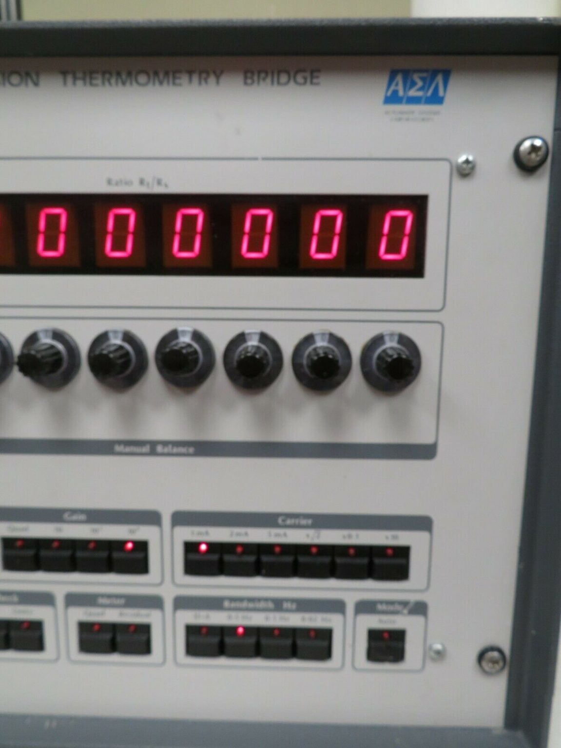 ASL AEA F18 Primarystandard resistance thermometry bridge Wika CTR9000